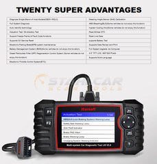 iCarsoft LR v3.0 Land Rover/Jaguar Scan Tool