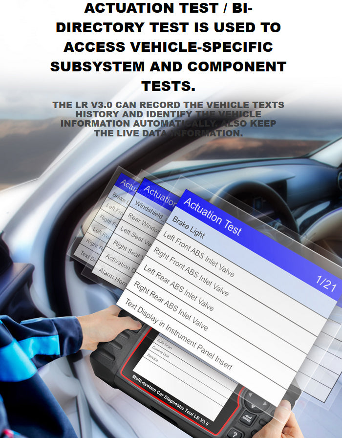 iCarsoft LR v3.0 Land Rover/Jaguar Scan Tool