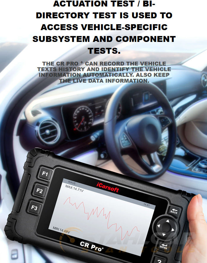 iCarsoft CR Pro+ All Makes/All Systems Scan Tool