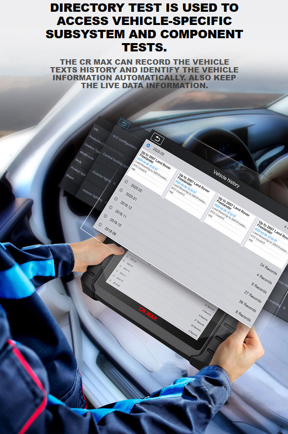 iCarsoft CR Max All Makes/All Systems Pro Scan Tool