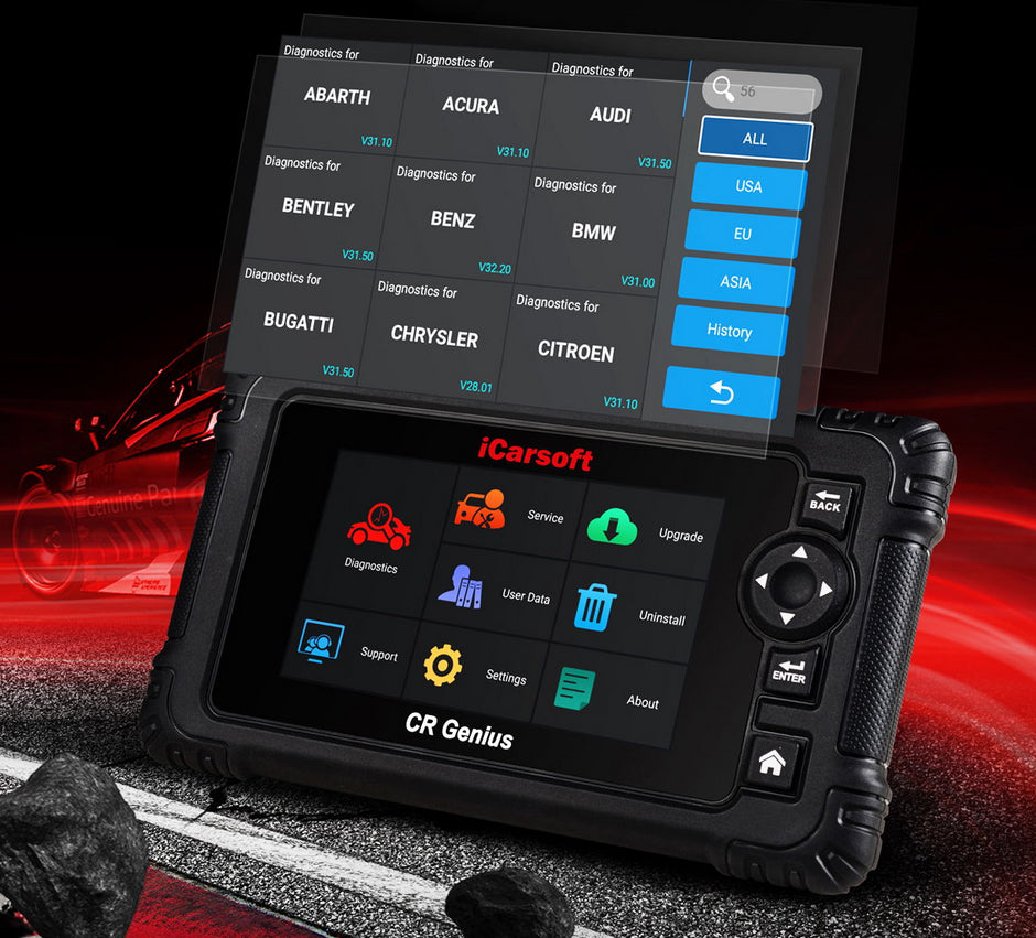 iCarsoft CR Genius All Makes/All Systems Scan Tool