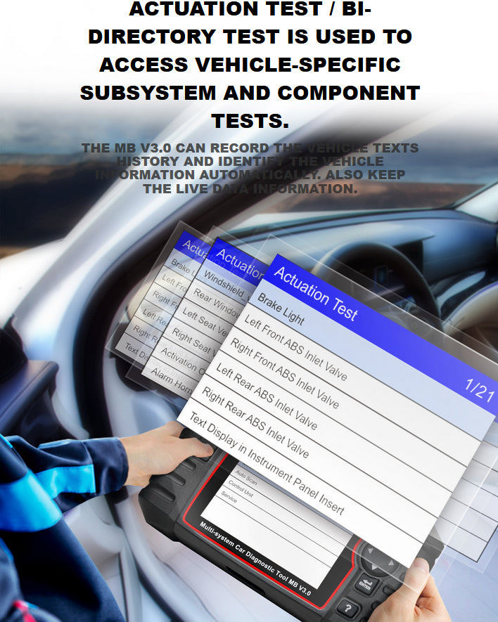 iCarsoft MB v3.0 Mercedes Benz/Sprinter Scan Tool